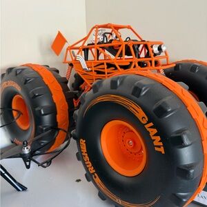 Orange and Black Monster Truck Toy